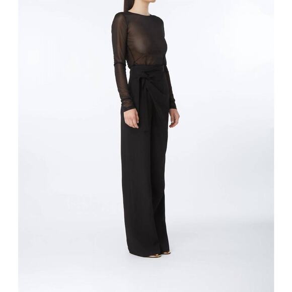 Gauge81 Carlow Draped Waist Pant in Black 38 M - Picture 2 of 3